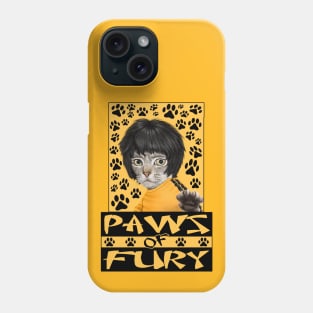 OG MARTIAL ARTS - Paws of Fury Phone Case