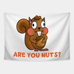 Silly Squirrel Tapestry