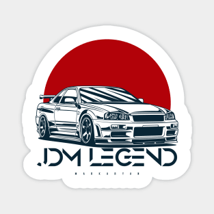 Skyline R34 GT-R Magnet