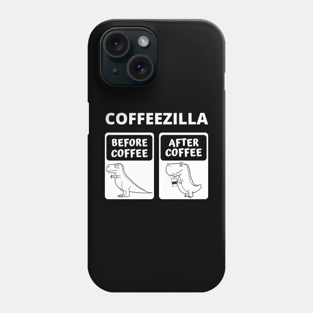 Coffeezilla Phone Case by apparel.tolove@gmail.com