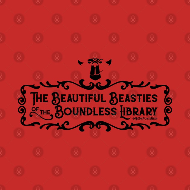 Beautiful Beastie of the Boundless Library by TheForgeBearEmporium