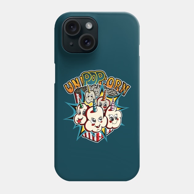 UniPOPCorn Phone Case by dkdesigns27