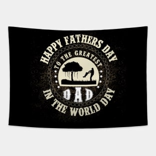 Happy Father's Day Tapestry