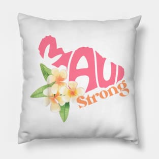 Maui Strong Shirt, Maui Wildfire Relief, All Profits will be Donated, Support for Hawaii Fire Victims, Hawaii Fires, Lahaina Hawaii Fires Pillow