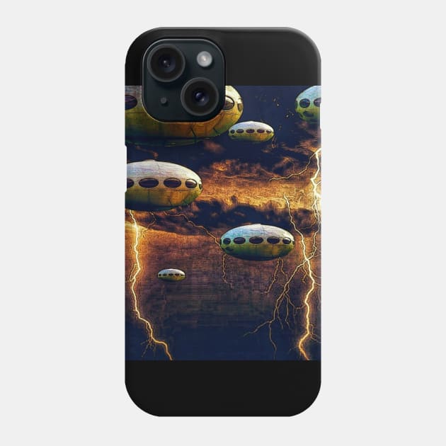 UFO Phone Case by Borges