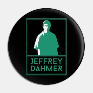 Jeffrey dahmer\\vintage fan art Pin