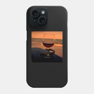 Wine + Beach time Phone Case