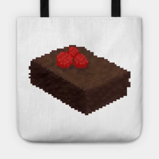 Brownie pixel art Tote