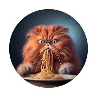 Angry Spaghetti Cat T-Shirt