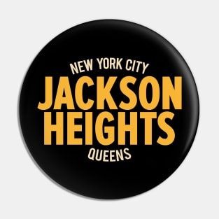 Jackson Heights, Queens - Emblem of NYC's Diversity Pin