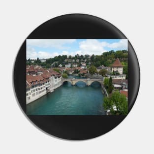 The River Aare, Bern, Switzerland Pin