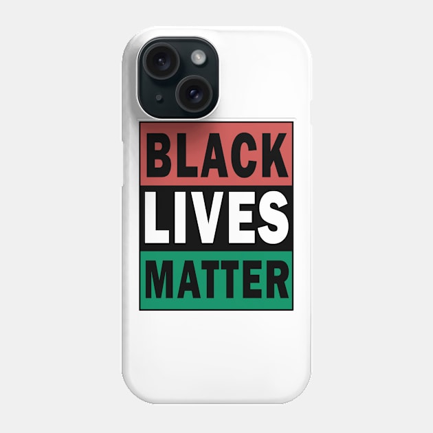 Black lives matter Phone Case by valentinahramov