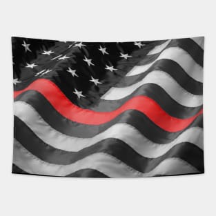 The Thin  Red Line Tapestry