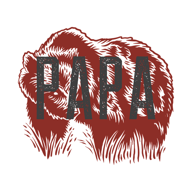 Papa Bear by Tshirtmoda