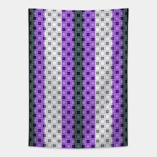 Ace Patterned Stripes Tapestry