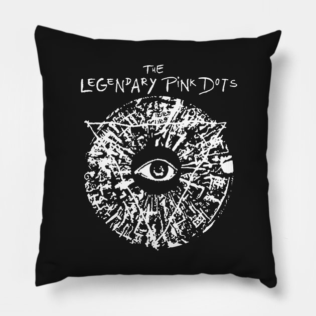 The Legendary Pink Dots band Pillow by innerspaceboy