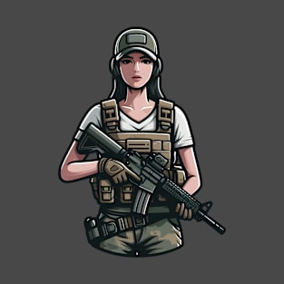 Tactical Girl T-Shirt