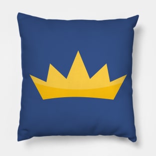 Golden Crown Shape Pillow
