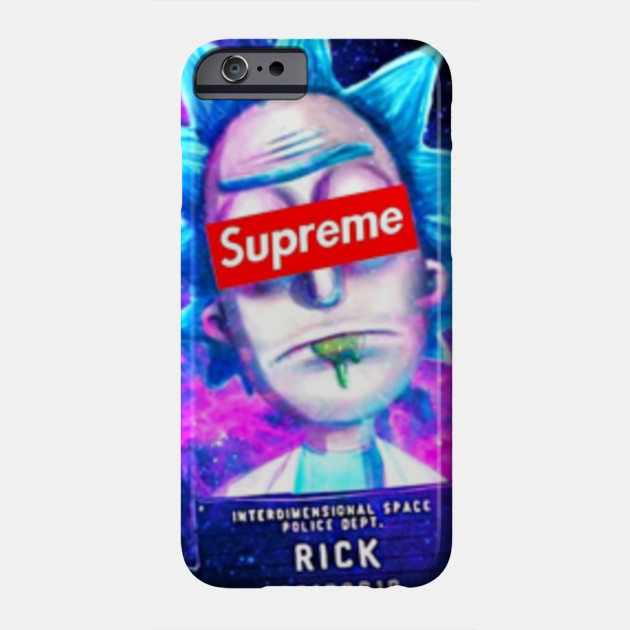 Supreme Rick And Morty Case - Just Me And Supreme