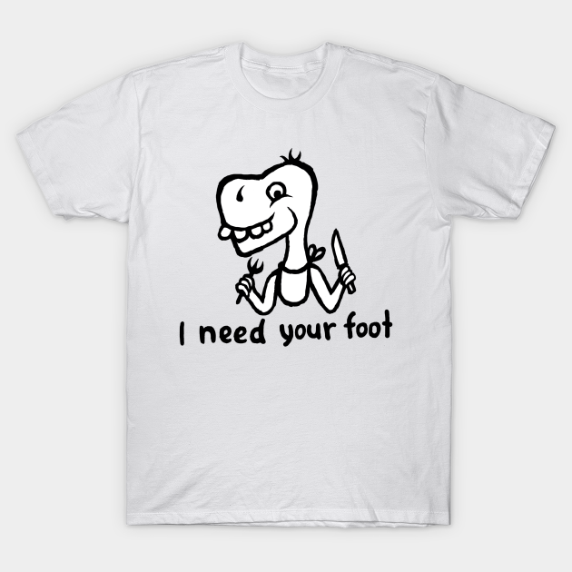 Discover Hungry Dino - Dinosaur - T-Shirt