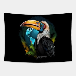 Hornbill Earth Day Tapestry