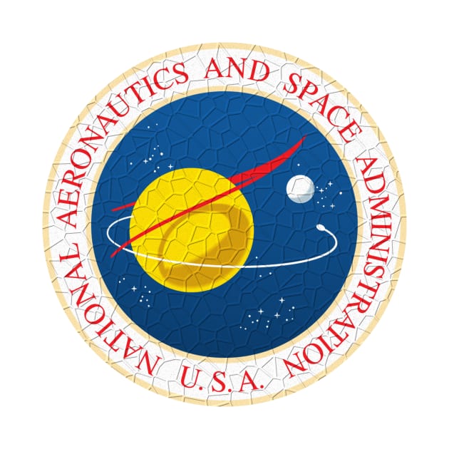 NASA - USA National Aeronautics and Space Administration by MufaArtsDesigns