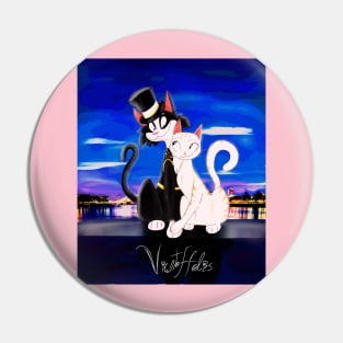 Vicstoffellees  (Victoria & Mistoffelees) Pin