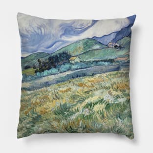 Vincent van Gogh - Landscape from Saint-Remy Pillow