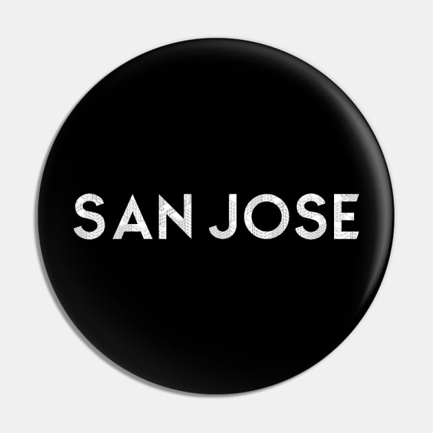 San Jose Pin by bestStickers