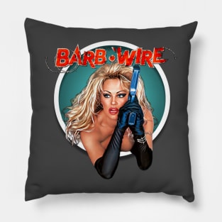 Barb Wire - Pamela Anderson Pillow