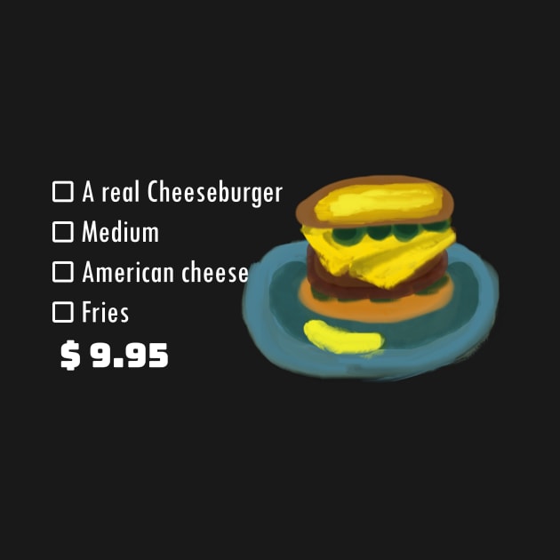 A real Cheeseburger by Pasan-hpmm