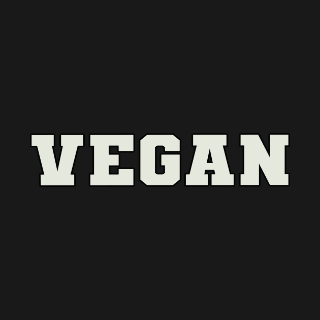 Vegan Word by Shirts with Words & Stuff