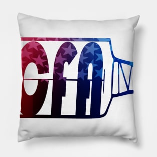 Cricket For Americans Basic Logo Pillow