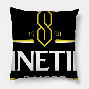 90s raised- beer label parody Pillow