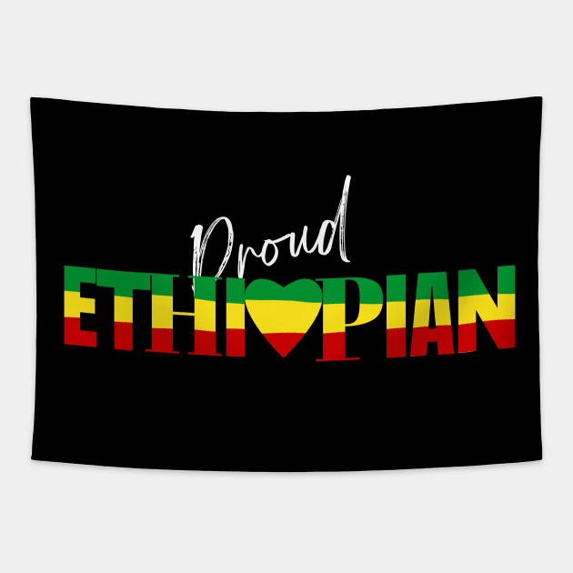 Ethiopia Tapestry by Amharic Avenue