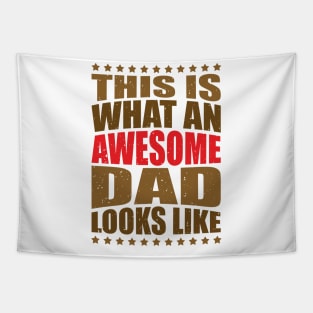This Is A Fantastic Papa Fathers Day Gentlemen Tapestry
