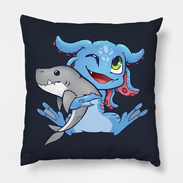 Best friends! Pillow by FrozenBrownies