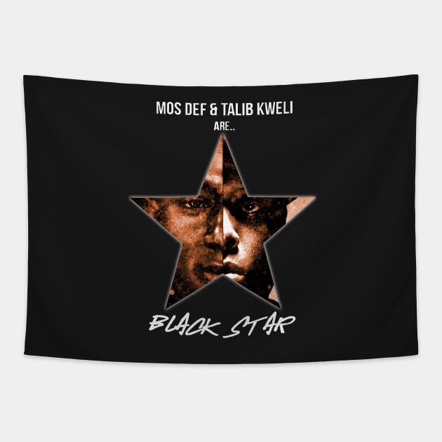 Black Star Tapestry by StrictlyDesigns