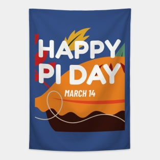 Happy Pi Day March 14 Tapestry