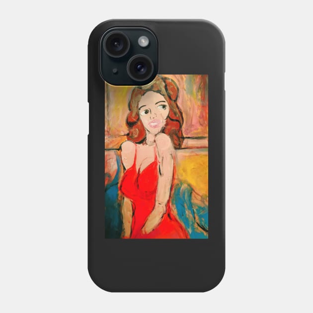 Rita Hayworth Phone Case by scoop16