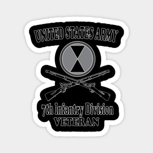 7th Infantry Division- Veteran Magnet