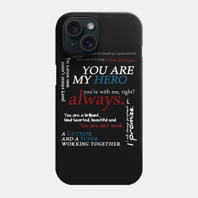 I love you, with other words - white Phone Case by ManuLuce