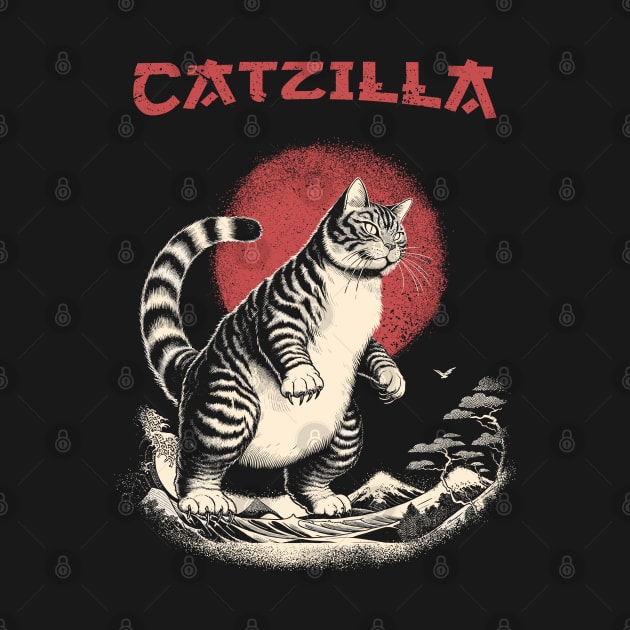 Catzilla by Yopi