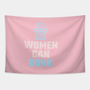 women can dunk Tapestry