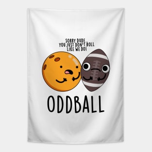 Oddball Cute Football Pun Tapestry