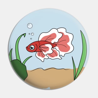 Betta Fish Pin