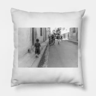 Street in Havana Pillow