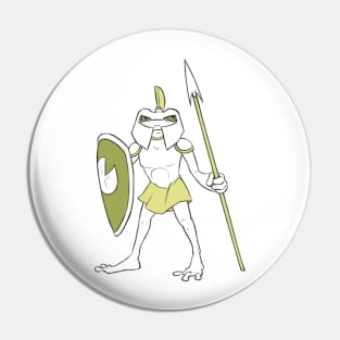 armor frog Pin