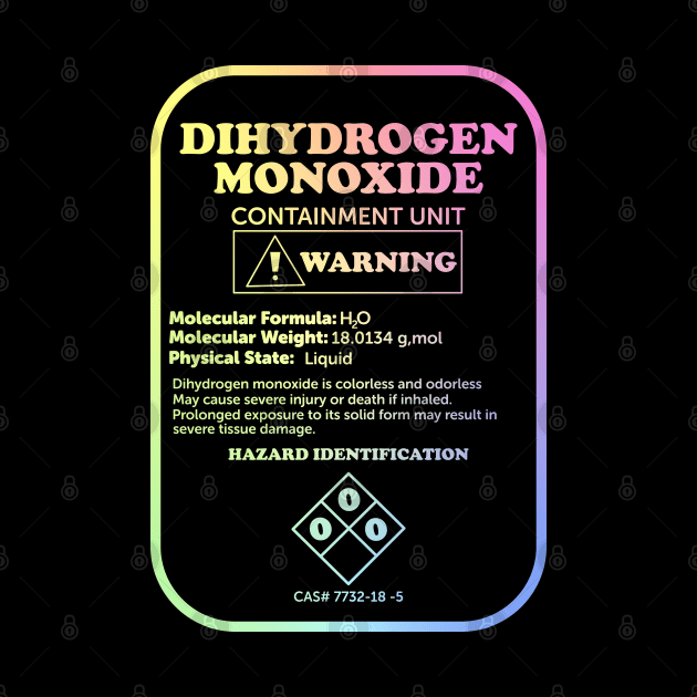 Dihydrogen Monoxide by ScienceCorner