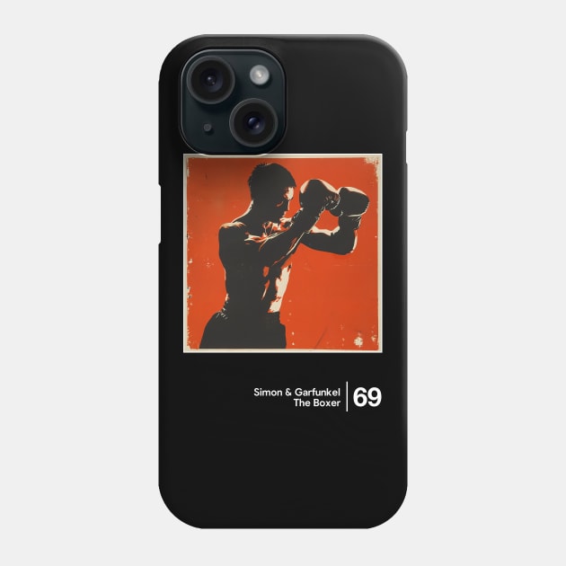 The Boxer - Minimalist Artwork Design Phone Case by saudade